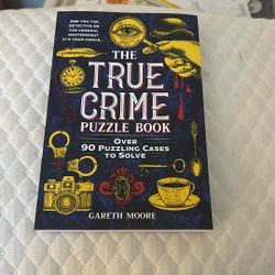 True Crime Puzzle Book