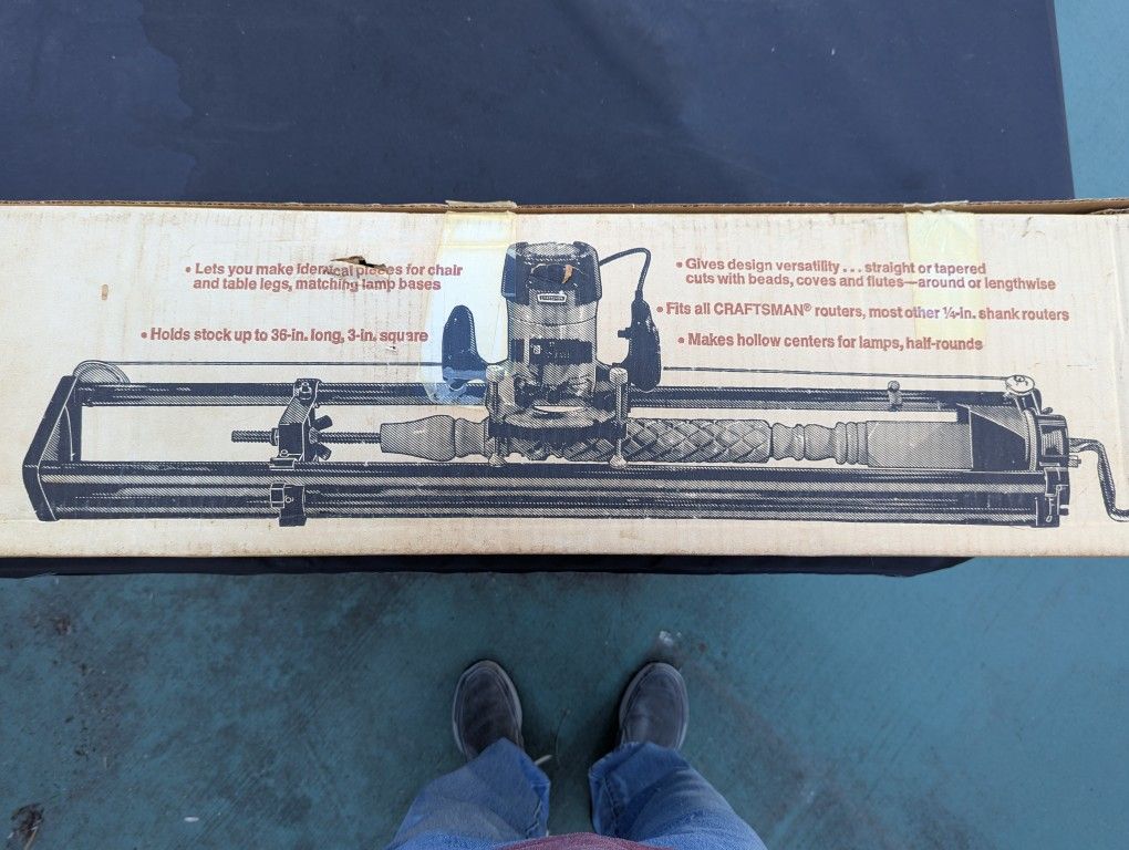 Sears Craftsman Router Crafter Unused In Box