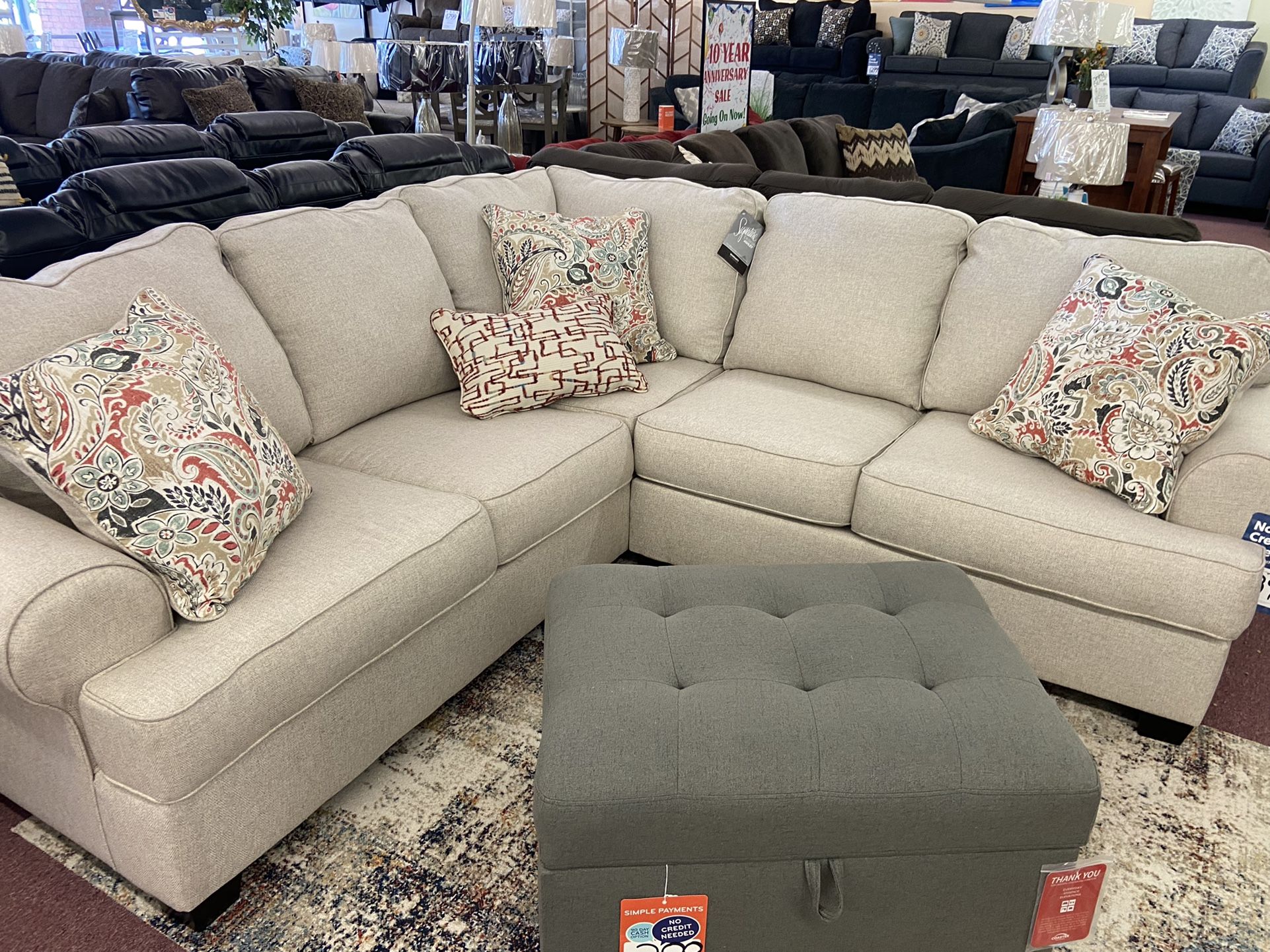 SECTIONAL SALE 🤑AVAILABLE TODAY