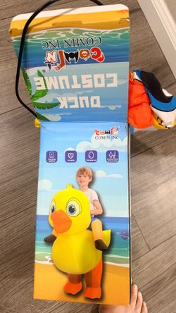 Duck costume used only once