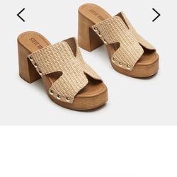 Steve Madden Block Heel Size 7