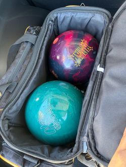 14 lbs Bowling Ball Two Finger Drill