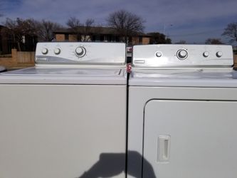 Maytag washer and dryer