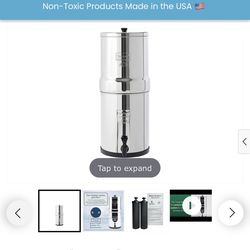 Big Berkey Water Filter System- Countertop
