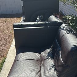 Leather Couch 