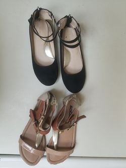 girls sandals size 2 new