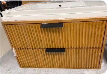30" FLOATING BATHROOM VANITY NEW