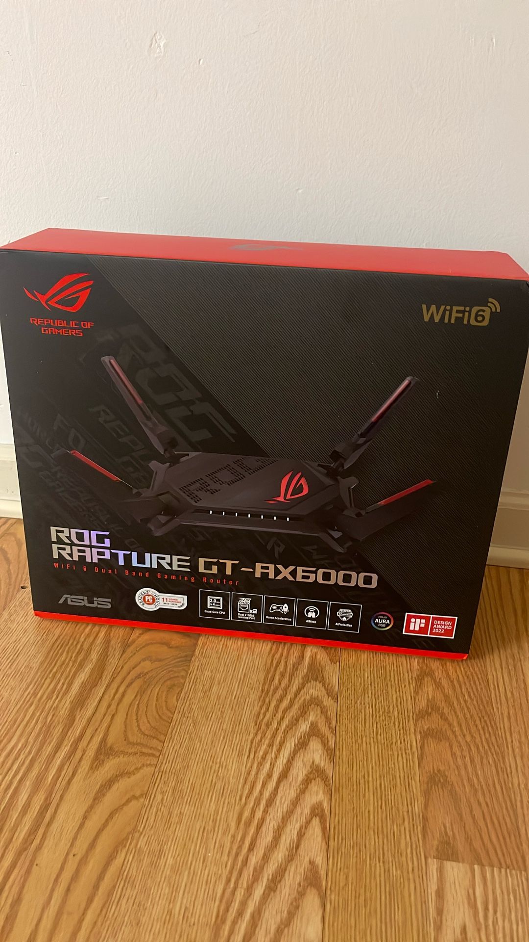 Asus ROG Rapture GT AX6000 Gaming Router