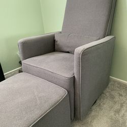 Nursing Chair/ Glider with Pillow 