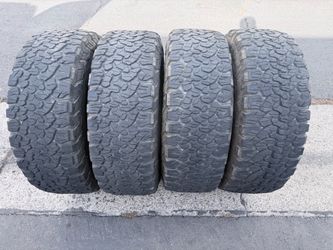(4) LT285/70R17 BFGoodrich All Terrain T/A KO2