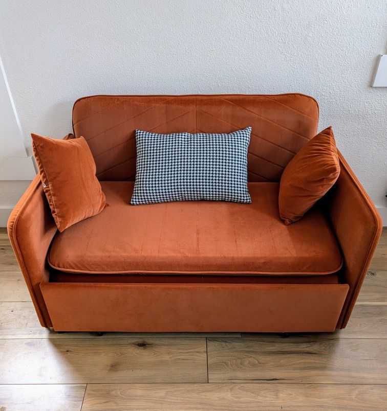 Gently Used Hernest Fold-Out Couch - $450