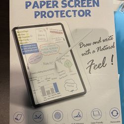 2 iPad Paper Screen Protectors