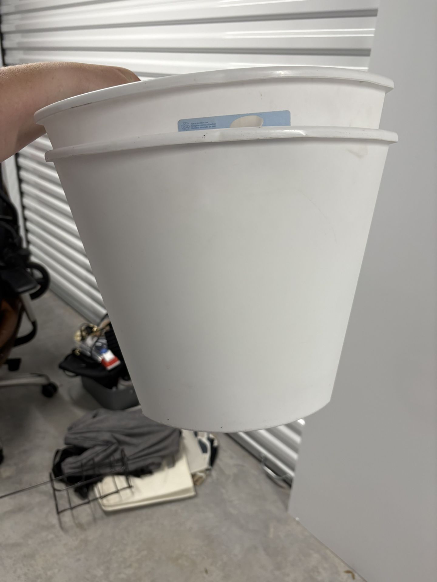 Small Trash Bins X2