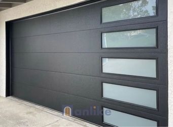 Garage door Metal Framing and Panel Building Materials Lot