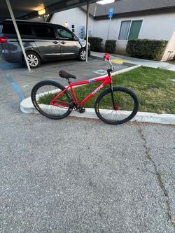 Red fixie throne 29in