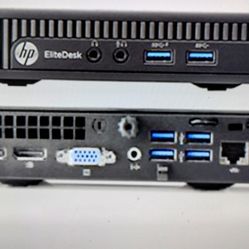 HP Elite Desktop 800 G1 Mini PC Intel Core I5 Generation 2.90 GHz 8 GB Windows 10 1 TB Hard Drive