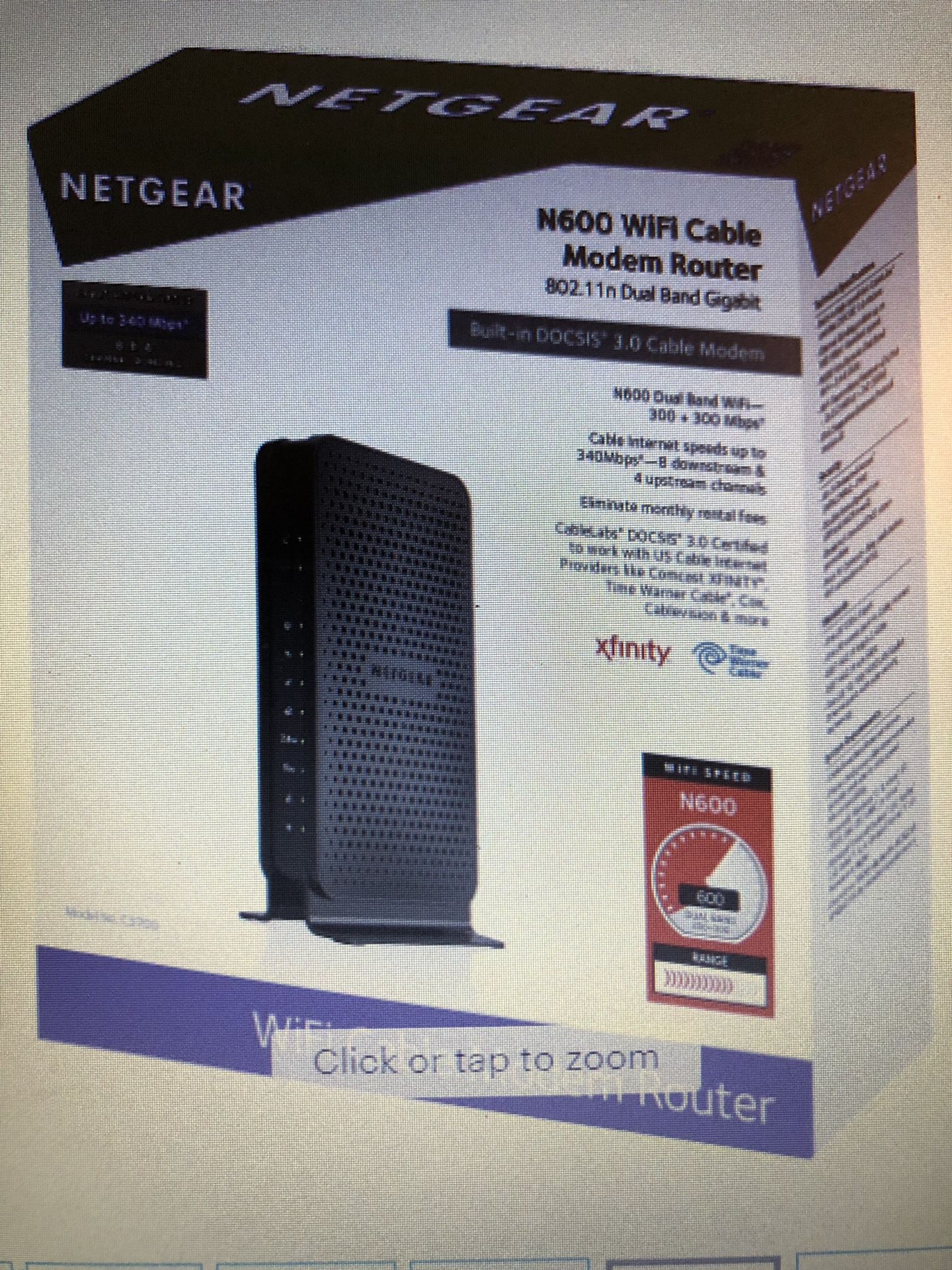 Netgear N600 - WiFi Dual Band Router