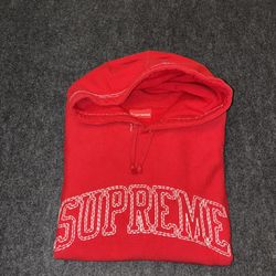 Supreme Big Stitch Hooded Sweatshirt 