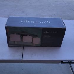Allen Roth Merington Three light vanity bar