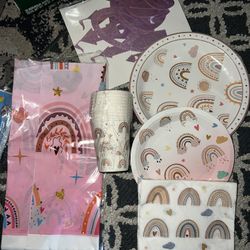 Rainbow Party Decorations 