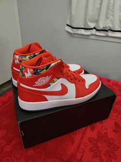 Jordan Mid Chili Red