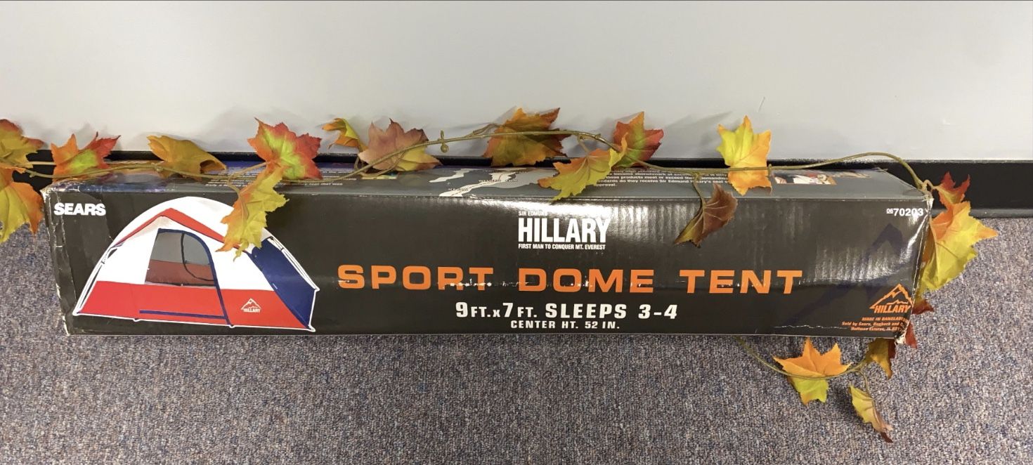 Hillary Sport Dome Tent - Sleeps 3-4