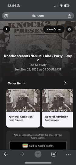 Selling 2 Sunday Knock2