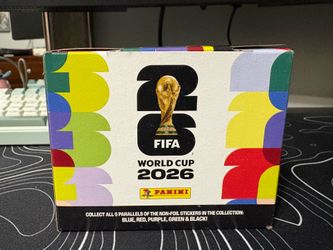 Panini FIFA World Cup 2026 Sticker Collection 50-Sealed Pack Box