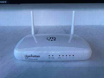 Manhattan 300N Wireless 4-Port Router