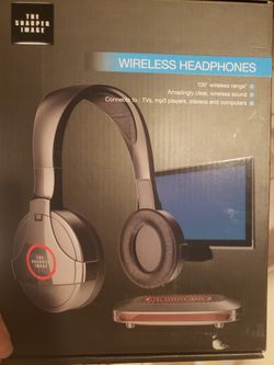 Sharper Image Wireless Headphones