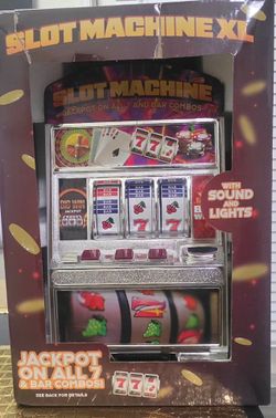 Slot Machine XL with Lights & Sound ā New in Box
