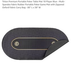Portable Poker Mat 
