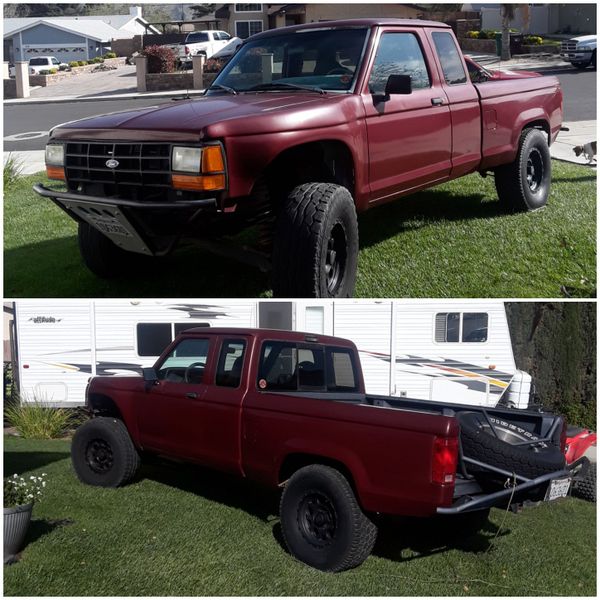  92  Ford  Ranger  w brand new tires for Sale in Banning CA 