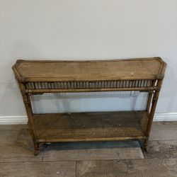 Entry/hallway Wicker Table
