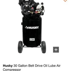 Husky 30 Gallon Compressor Ultra Quiet 
