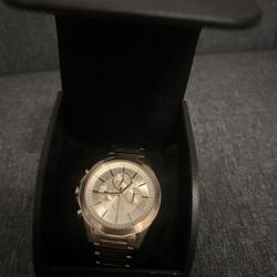 Men's Sync Quartz Chronograph Gold Stainless Steel Watch, 