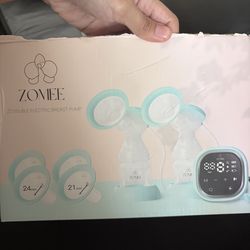 Zomee Z2 Double Electric Breast Pump  Open Box Gently Used