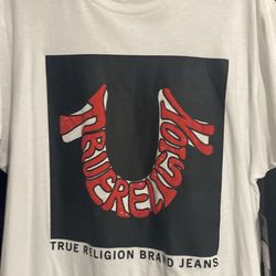 true religion t shirt size 2XL