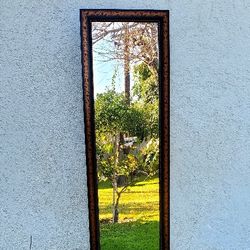 Large Frame Mirror 52"× 16" no damage on the frame or The mirror