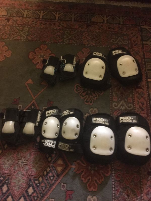 Pro Designed skateboard pads size small to medium. for Sale in Redlands