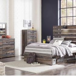 Full Size Bedroom Set With Storage 