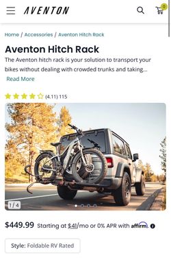 Aventon Bike Hitch Rack