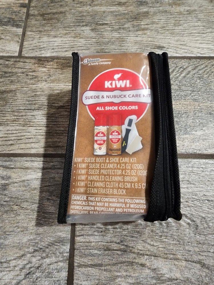 Kiwi suede and Nubuck care kit