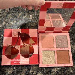 NEW CIATE LONDON CHERRY BOMB BLUSH AND HIGHLIGHTER PALETTE $15!