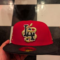 Los Angeles Dodgers Snake Chinese Lunar Year New Era 59FIFTY Fitted Cap