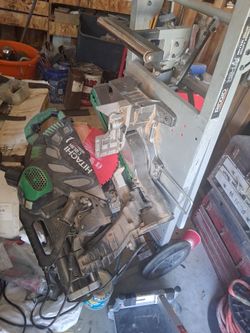 Hitachi c12lsh chop saw