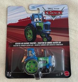 Disney Pixar Cars Clutch Aid Racing Tractor Die-Cast