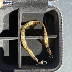 5mm 18k Gold Filled Bracelet 