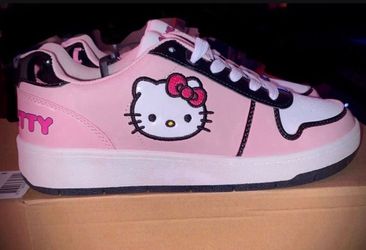 $20$Hello Kitty Pink Low-Top Sneakers SIZE8