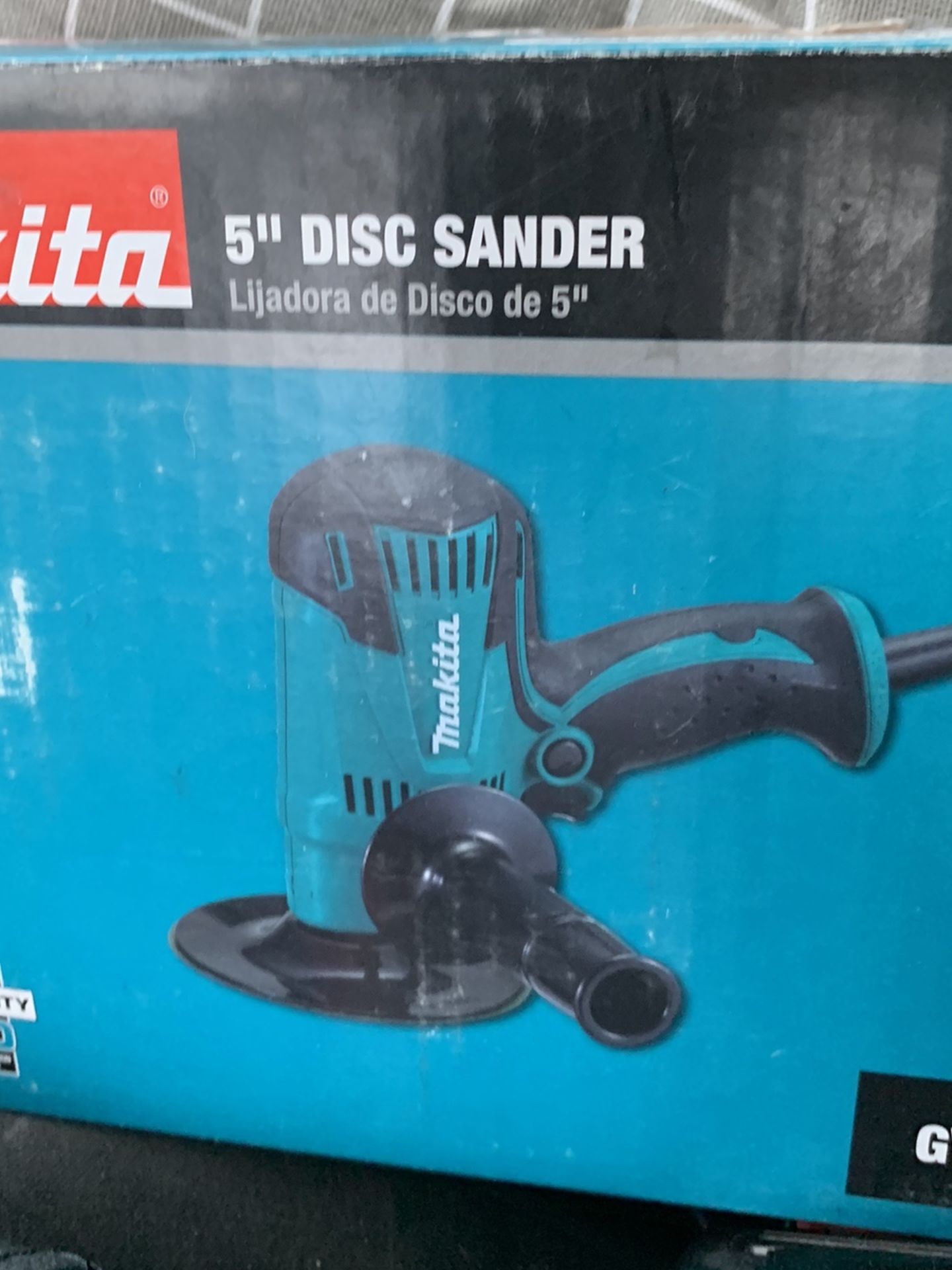5” Makita Disc Sander Brand New In The Box
